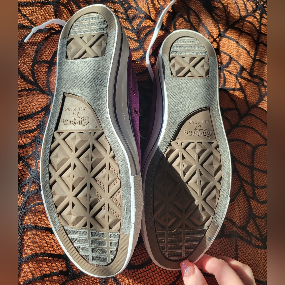 Purple Converse - Picture 6 of 7